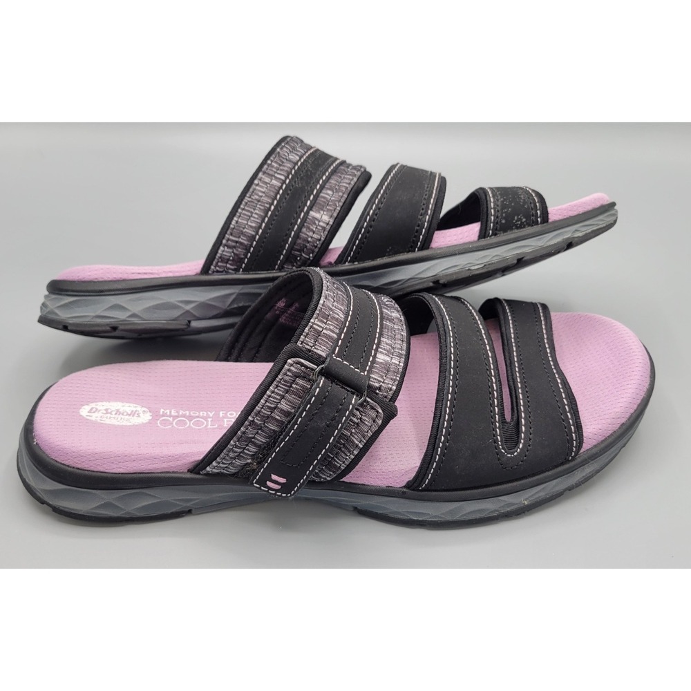 DR. SCHOLL'S Memory Foam Cool Fit Womens Slip On Sandal * Anna Slide * SIZE 10 - Picture 3 of 8